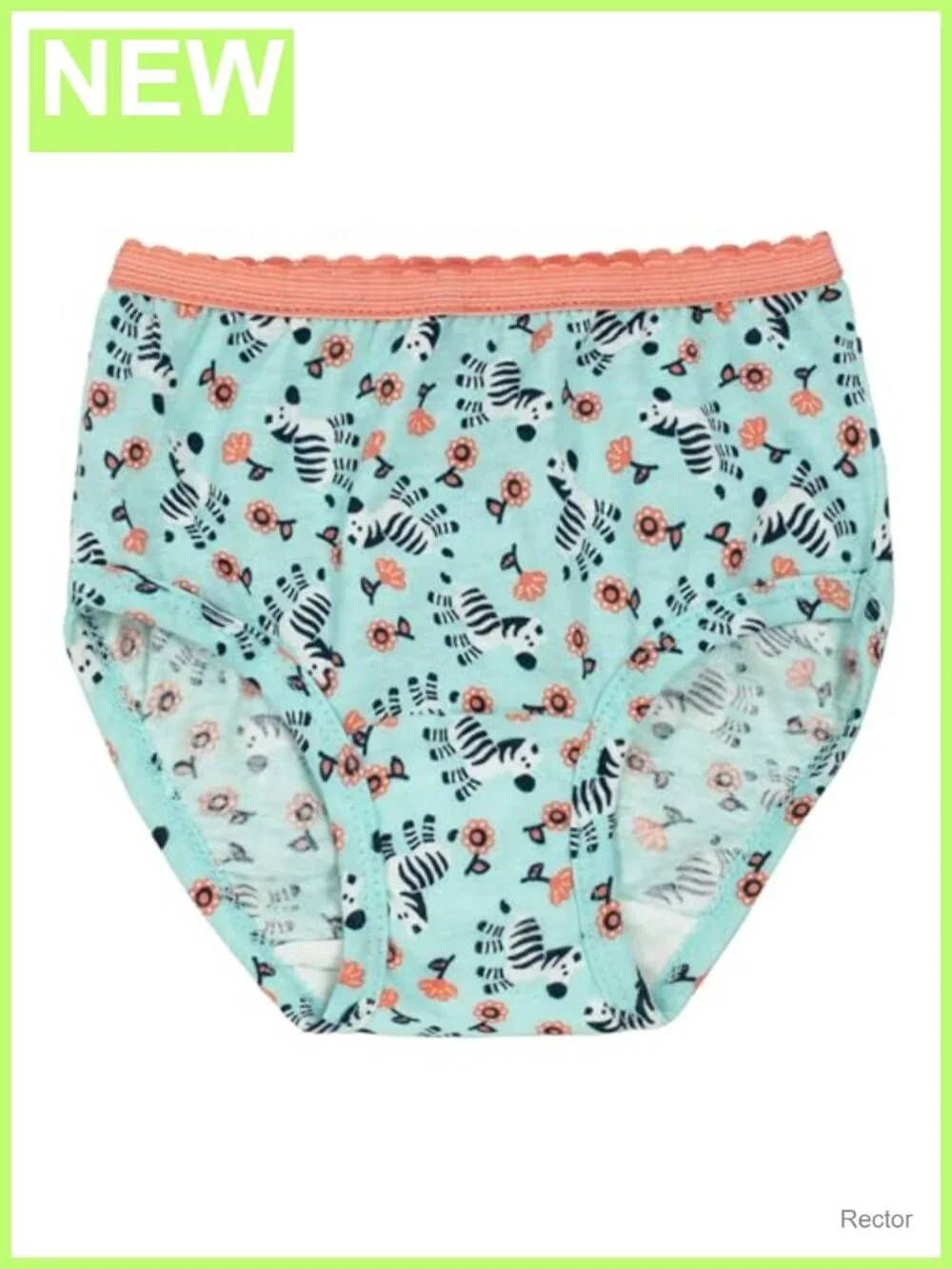 Toddler Girls Tag-Free Cotton Underwear 12-Pack Soft Briefs